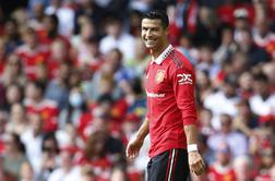 Ronaldo zaigral, nato zapustil Old Trafford še pred koncem tekme