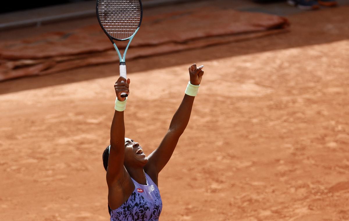 Cori Gauff | Coco Gauff je premagala rojakinjo Sloane Stephens. | Foto Reuters