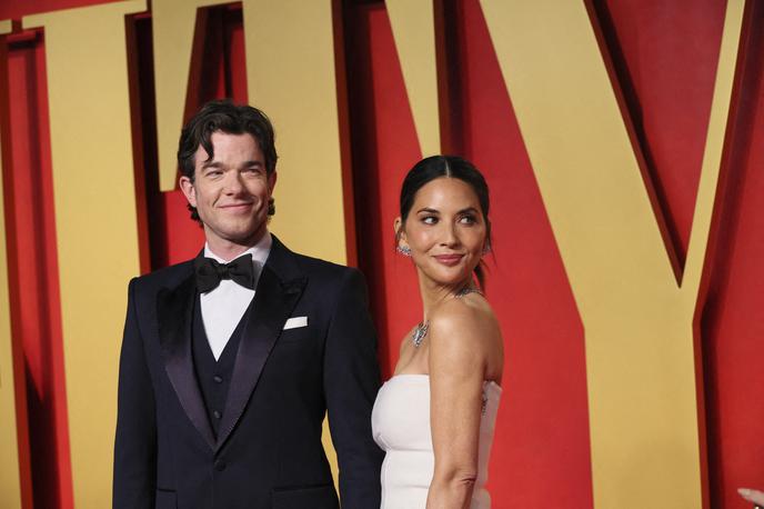 Olivia Munn | Olivia Munn in njen partner John Mulaney na zabavi po letošnjih Oskarjih. Dva dni zatem je igralka razkrila, kakšno kalvarijo je prestajala v preteklem letu. | Foto Reuters