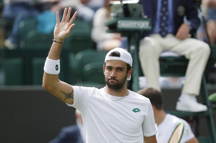 Matteo Berrettini | Matteo Berrettini bo izpustil olimpijske igre. | Foto Reuters