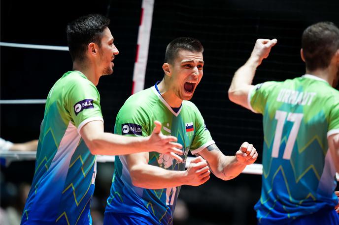 Slovenija Finska odbojka Tokio | Slovenci so na Japonskem zadržali zmagoviti niz. | Foto VolleyballWorld