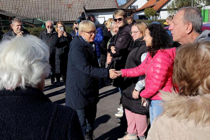 Nataša Pirc Musar v Sneberjah | Foto: Matic Prevc/STA