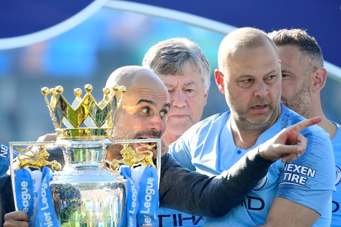 Josep Guardiola | Josep Guardiola je po Barceloni in Bayernu ubranil državni naslov še z Manchester Cityjem. | Foto Reuters