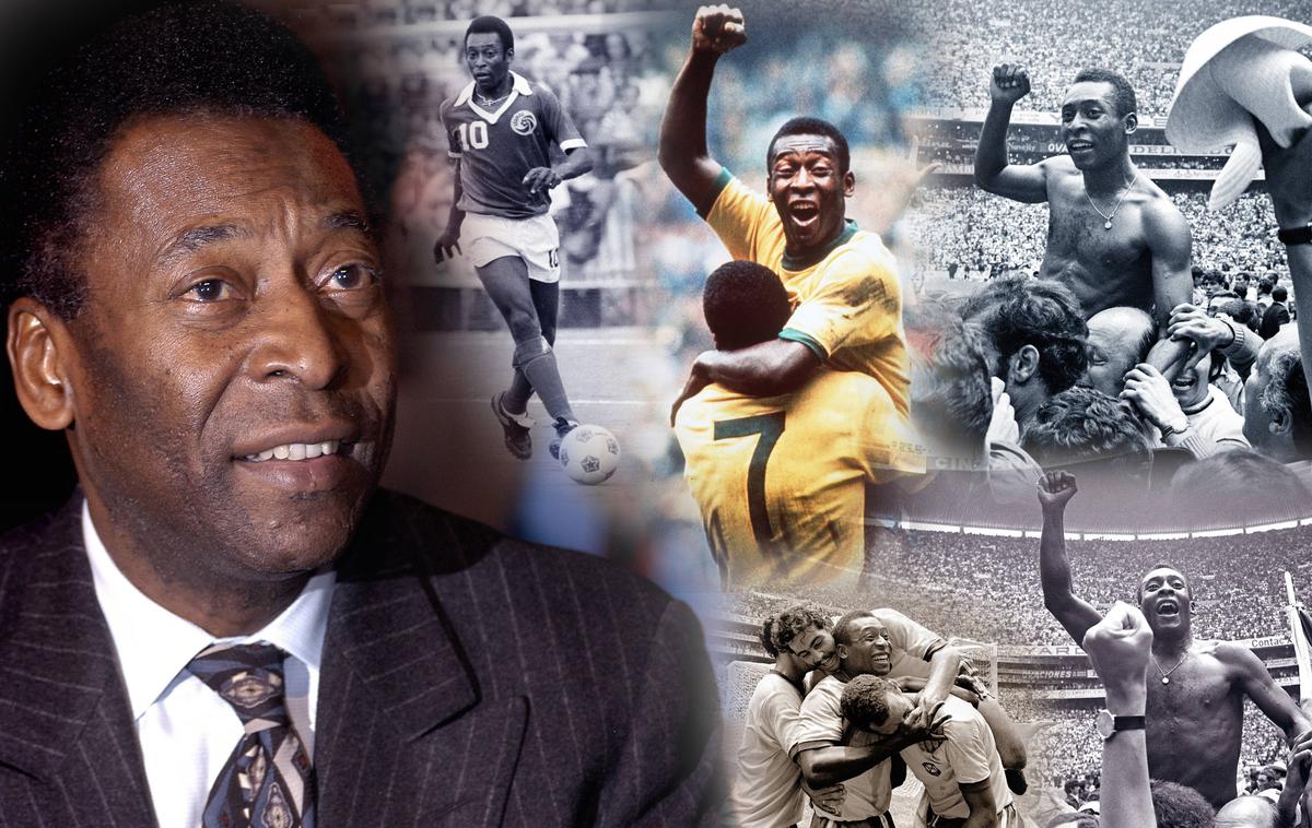 Pele 1958 | Pred njim in po njem se je zvrstilo mnogo odličnih nogometašev. Navduševale so tudi ere Ferenca Puskasa, Alfreda di Stefana, Eusebia, Johana Cruyffa, Franza Beckenbauerja, Diega Armanda Maradone, Michela Platinija, Zinedina Zidana, pa Cristiana Ronalda in Lionela Messija, po novem pa tudi Kyliana Mbappeja, a tako edinstvenega pečata, kot ga je pustil Pele, nogometni svet še ni doživel. | Foto Guliverimage