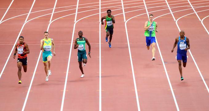 Slovenski rekorder je bil daleč od preboja v polfinale in je zasedel končno 33. mesto. | Foto: Reuters