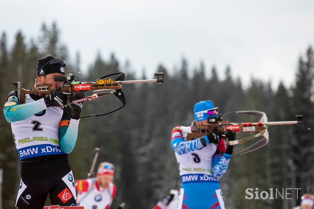 Pokljuka zasledovanje 2018