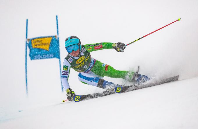 Meta Hrovat je bila v Söldnu edina Slovenka s točkami.  | Foto: Sportida