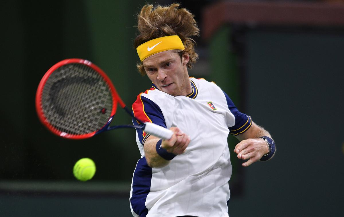 Andrej Rubljov | Prvi nosilec turnirja v Moskvi Andrej Rubljov je izpadel že v drugem krogu. | Foto Guliverimage