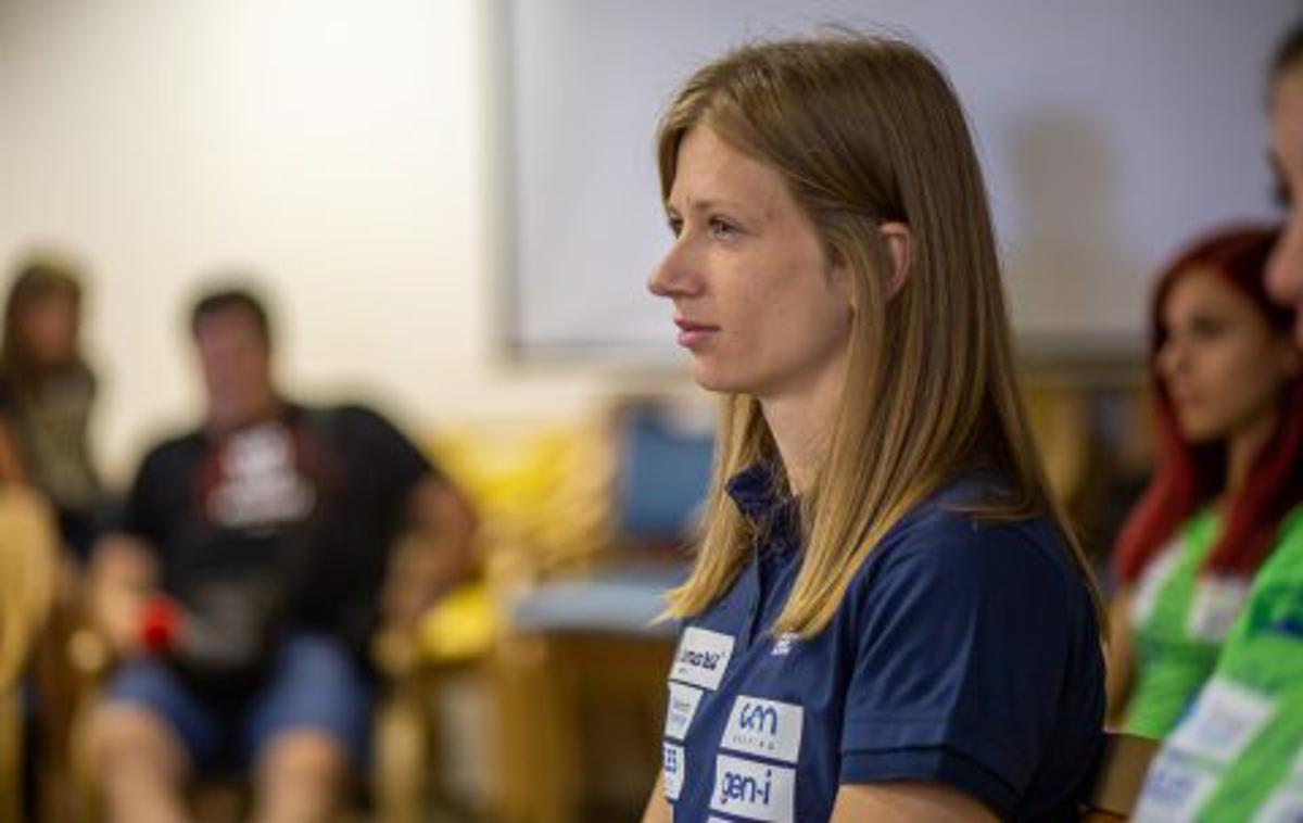 Tina Šutej | Tina Šutej se zaveda, da bo morala za medaljo v Budimpešti popraviti svoj državni rekord.  | Foto Peter Kastelic/AZS