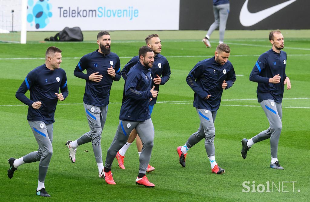 Slovenija nogomet trening