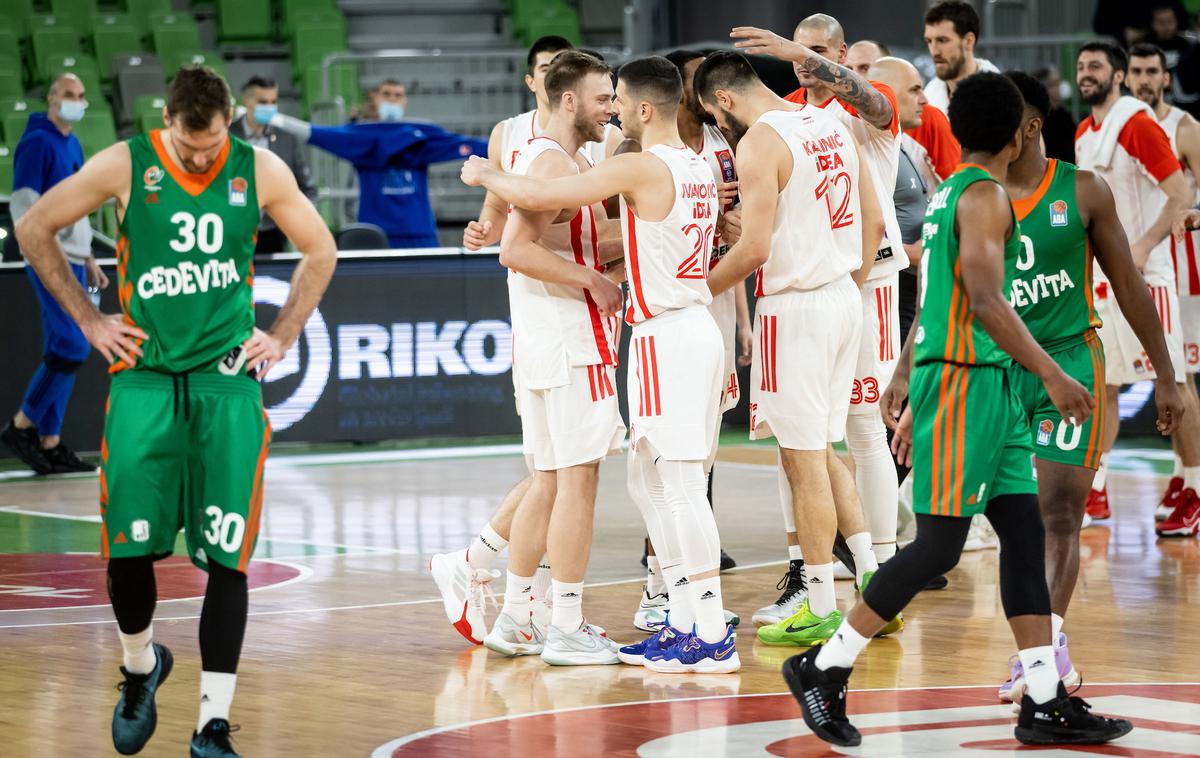 Cedevita Olimpija Crvena Zvezda | Foto Vid Ponikvar/Sportida