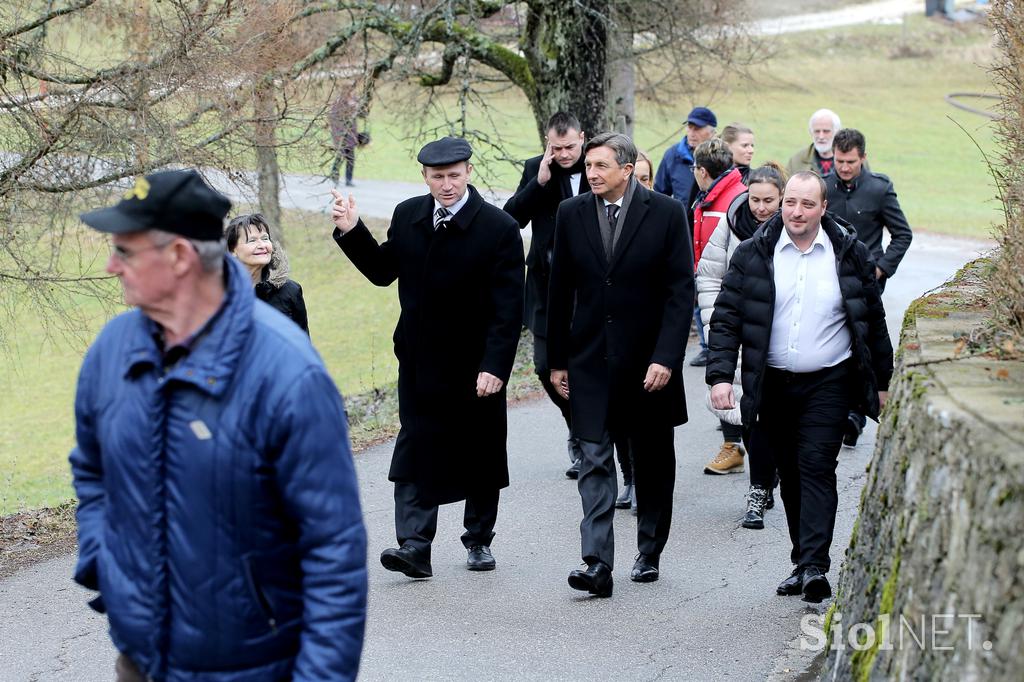 Geoss Vače Borut Pahor predsednik