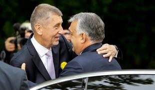 Orban in Babiš kritizirala evropsko politiko #video #foto