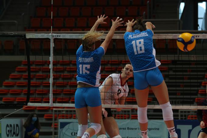 Slovenke so Latvijkam prepustile niz. | Foto: CEV