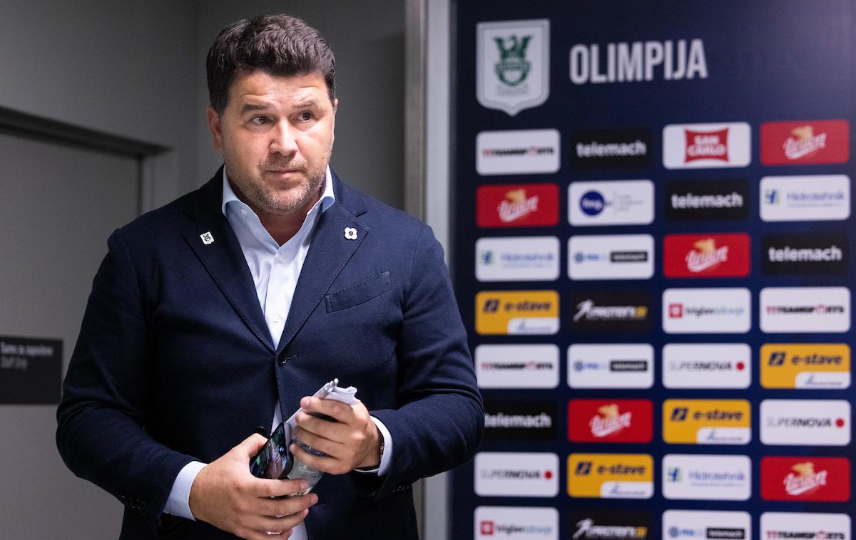 Olimpija Igor Barišić | Igor Barišić je pred dvema tednoma zanikal kakršnekoli dolgove NK Olimpija. | Foto Vid Ponikvar