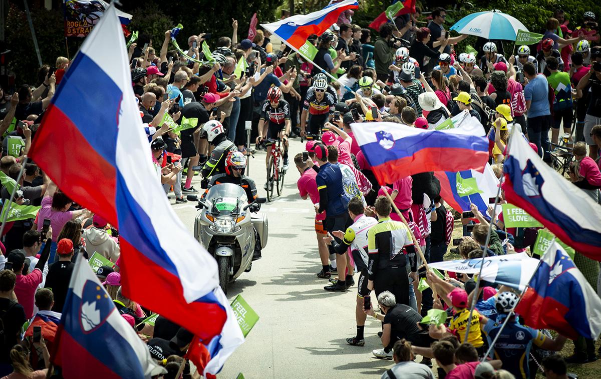 Dirka po Italiji 2021 | Dirka po Italiji bo še drugo leto zapored gostovala v Sloveniji. 27. maja se bodo kolesarji zapeljali skozi Posočje.  | Foto Ana Kovač