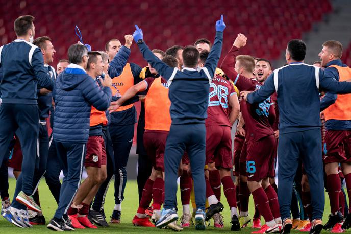 Köbenhavn Rijeka | Veselje Rijeke po zmagi nad Köbenhavnom in prebojem v skupinski del lige Europa. | Foto Reuters