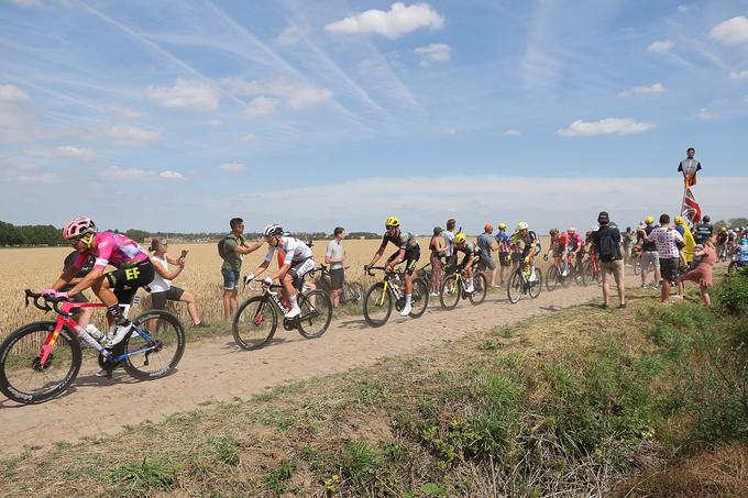 Pogačar se je lani odlično znašel v 5. etapi Toura, kjer je bil del etape speljan po trasi dirke Pariz-Roubaix. | Foto: Guliverimage/Vladimir Fedorenko