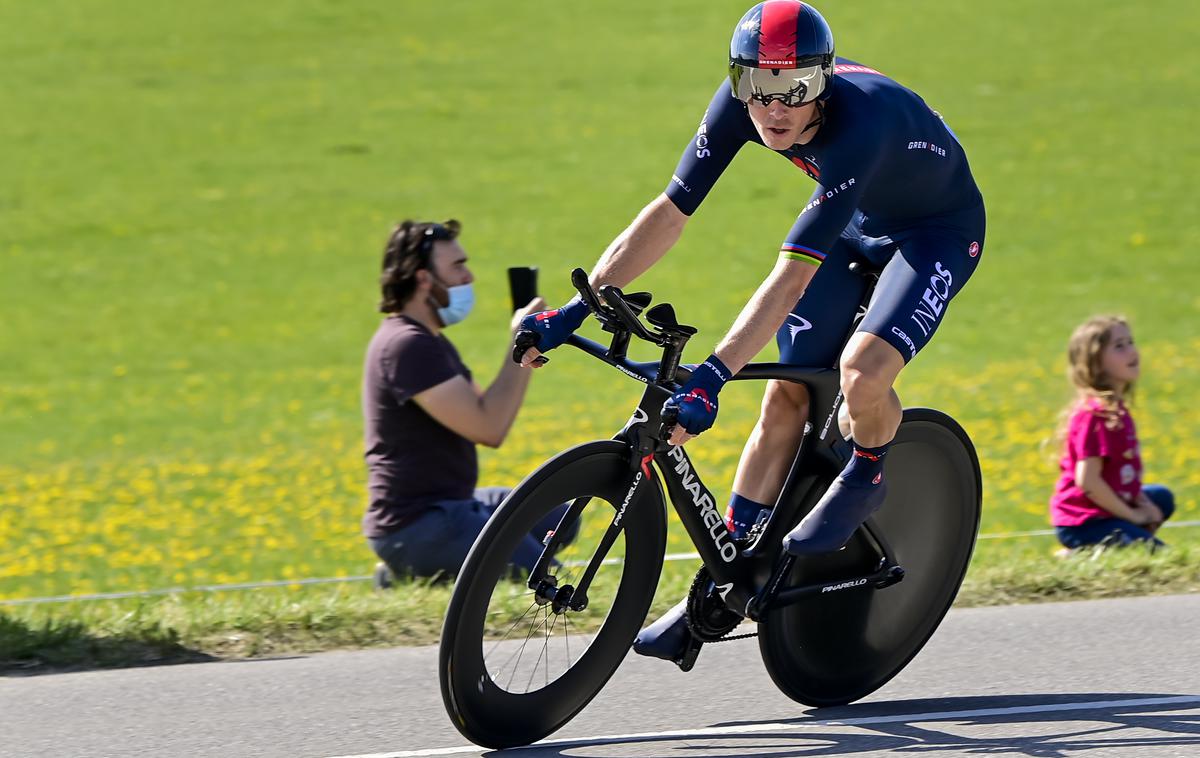 Rohan Dennis | Nekdanji član Bahraina Rohan Dennis je dobil prolog letošnje dirke po Romandiji. | Foto Guliverimage