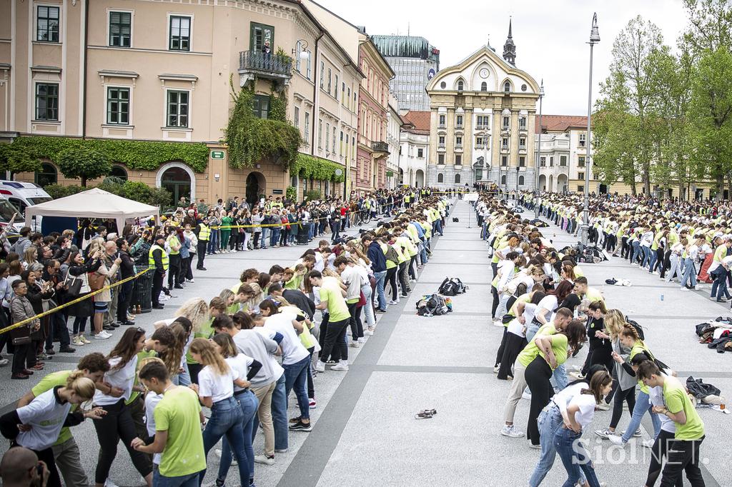 Parada ljubljanskih maturantov 2023