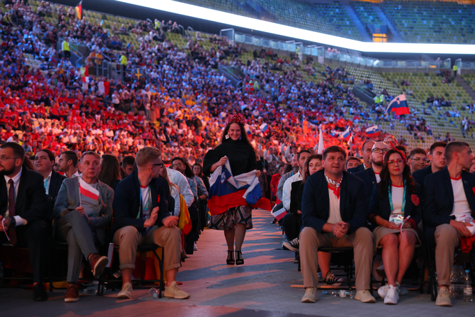 Katja Vačovnik je osvojila bronasto medaljo v panogi cvetličarstvo. | Foto: Arhiv CPI