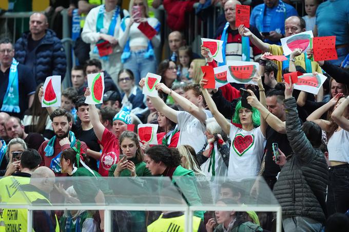 Slovenija - Izrael, protest Palestina | Foto: www.alesfevzer.com