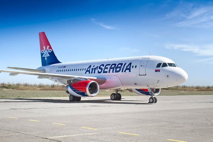 Air Serbia | Air Serbia ima v floti 18 letal, od tega največ airbusov A319.  | Foto Air Serbia