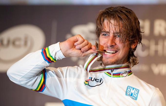 Naslov svetovnega prvaka brani Peter Sagan. | Foto: Reuters