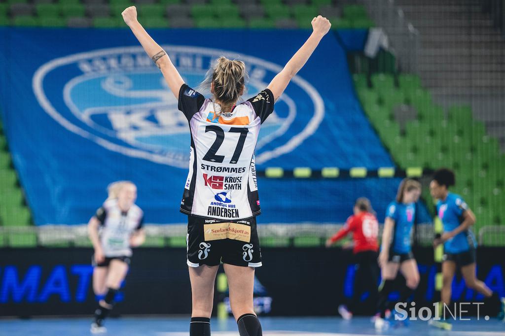 Liga prvakinj, četrtfinale: Krim Mercator - Vipers Kristiansand