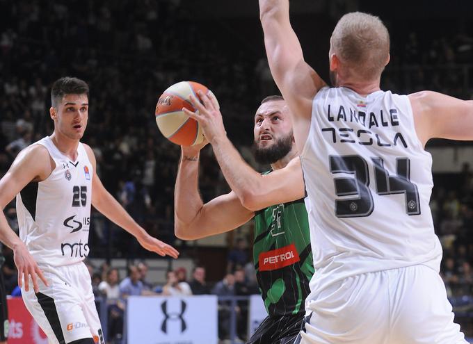 Partizan se je skozi stranska vrata prebil v EuroCup, Olimpiji pa je ostala liga prvakov. | Foto: Sportida