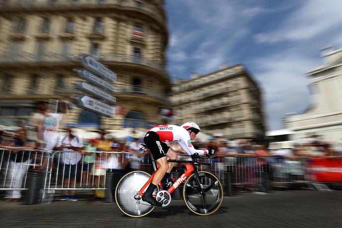 Stefan Küng | Stefan Küng je dobil uvodni kronometer. | Foto Getty Images