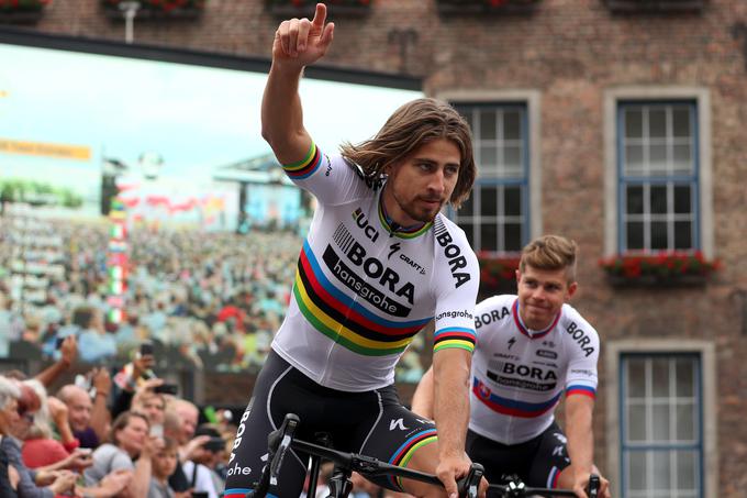 Peter Sagan je favorit za majico najboljšega po točkah. | Foto: Getty Images