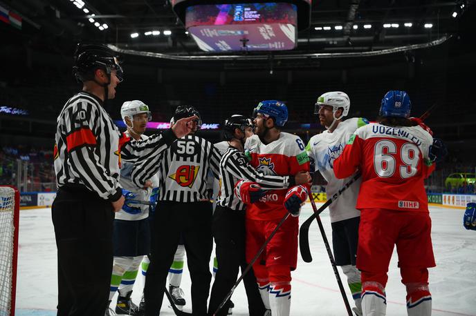 SP v hokeju 2023: slovenska hokejska reprezentanca : Češka | Slovenski hokejisti so po vodstvu z 2:0 proti čehom v zadnji tretjini prejeli pet golov in izgubili z 2:6. | Foto Guliverimage