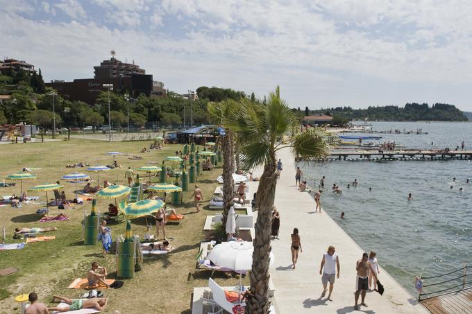 Portorož plaža | Foto: Bor Slana