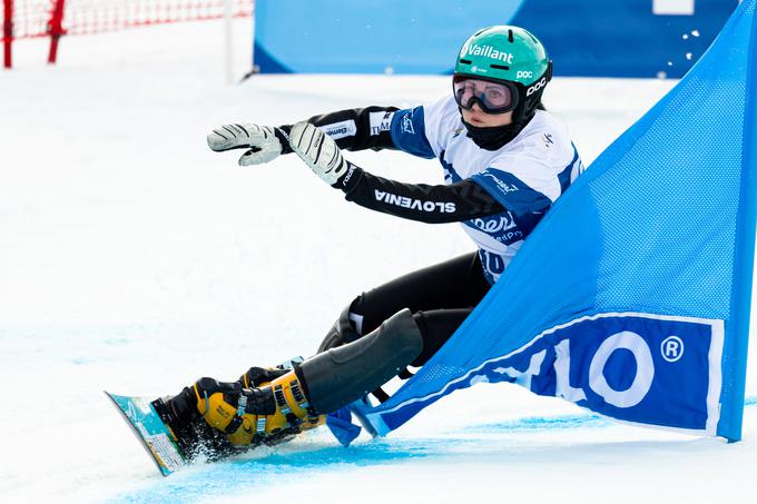 Gloria Kotnik je zasedla 16. mesto. | Foto: Miha Matavž/FIS