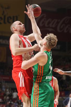 Crvena zvezda : Cedevita Olimpija, liga ABA, polfinale 3. tekma