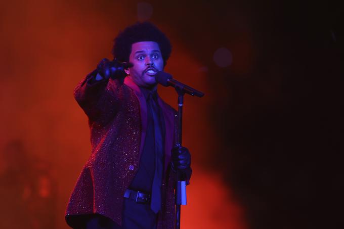 Ob polčasu je nastopil The Weeknd. | Foto: Guliverimage/Vladimir Fedorenko