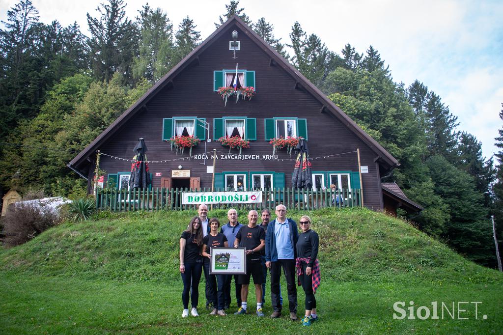 Koča na Žavcarjevem vrhu - Naj planinska koča 2024