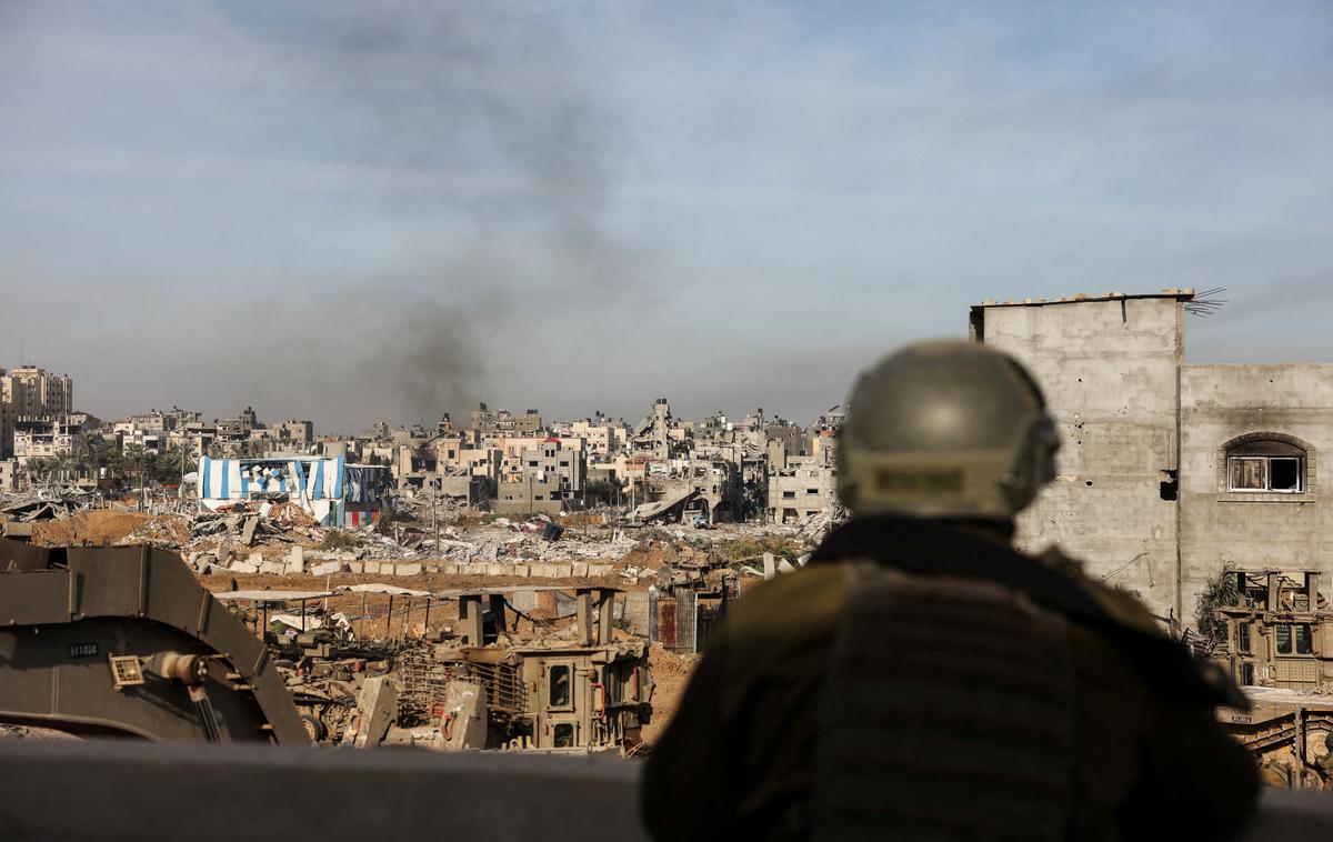 Gaza, Palestina | Možnost priznanja Palestine na način in ob času, ko bo to najprimernejše in bo doseglo največji učinek, je v zadnjem času omenjal tudi premier Robert Golob, ki je večkrat izrazil podporo priznanju Palestine.  | Foto Reuters