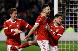 Hitro slovo branilca naslova: Nottingham Forest izločil Arsenal