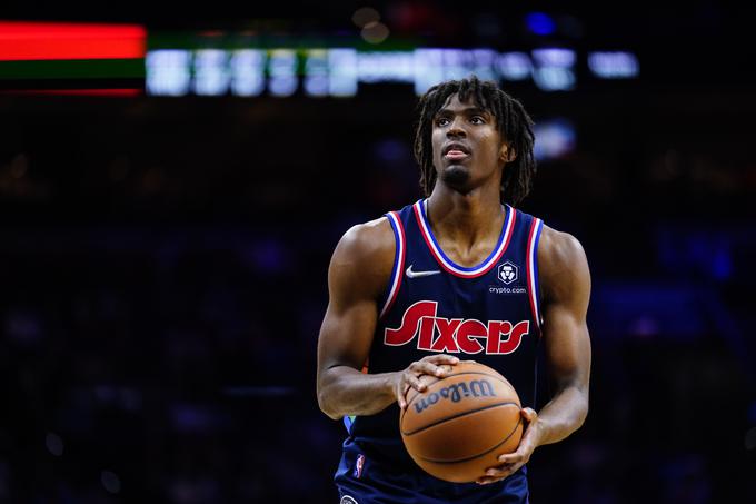 Tyrese Maxey (Philadelphia 76ers) je dosegel 31 točk. | Foto: Guliverimage/Vladimir Fedorenko