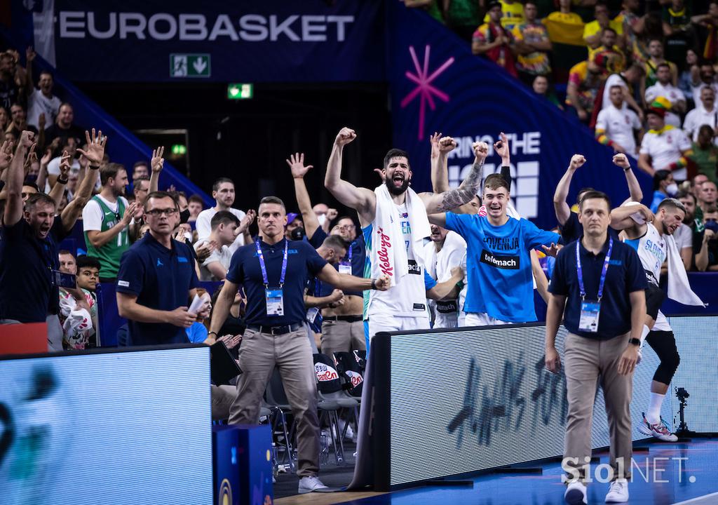 Slovenija : Litva slovenska košarkarska reprezentanca Eurobasket 2022