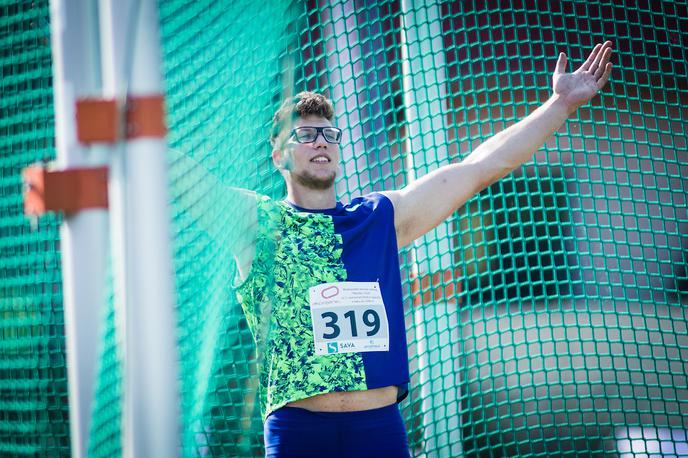 Kristjan Čeh | Kristjan Čeh je postavil nov slovenski državni rekord v metu diska.  | Foto Grega Valančič/Sportida