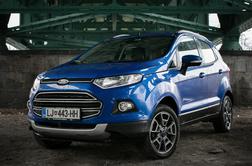 Ford ecosport 1.0 ecoboost - V Indiji rojeni terenček v Sloveniji kot avtsajder?