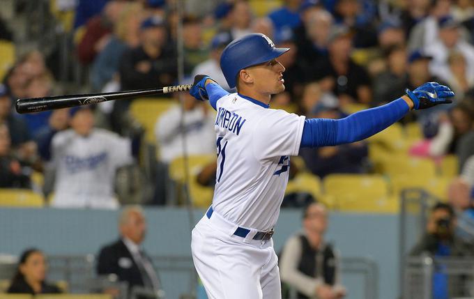 Trayce Thompson je profesionalni igralec bejzbola v ligi MLB. | Foto: Reuters