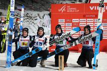 Zakopane zmage Lanišek Kos Prevc Zajc