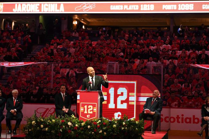 Iginla je bil deset let kapetan Calgaryja. | Foto: Reuters