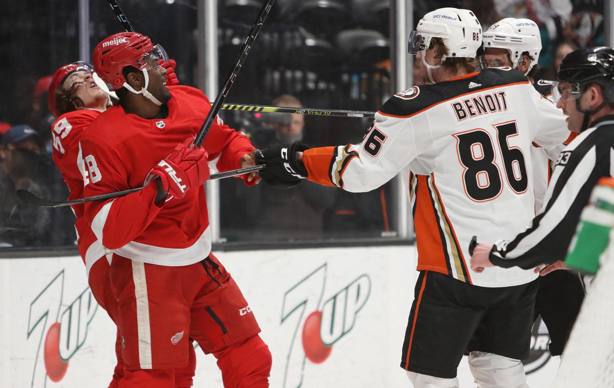 Detroit Anaheim | Dallas Stars bo pri St. Louis Blues lovil peto zaporedno zmago. | Foto Reuters