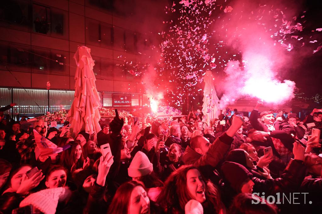 SP navijači Hrvaška Brazilija