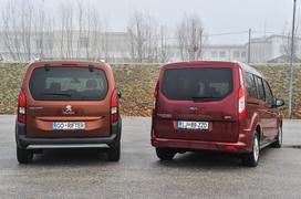 Ford tourneo courier in peugeot rifter